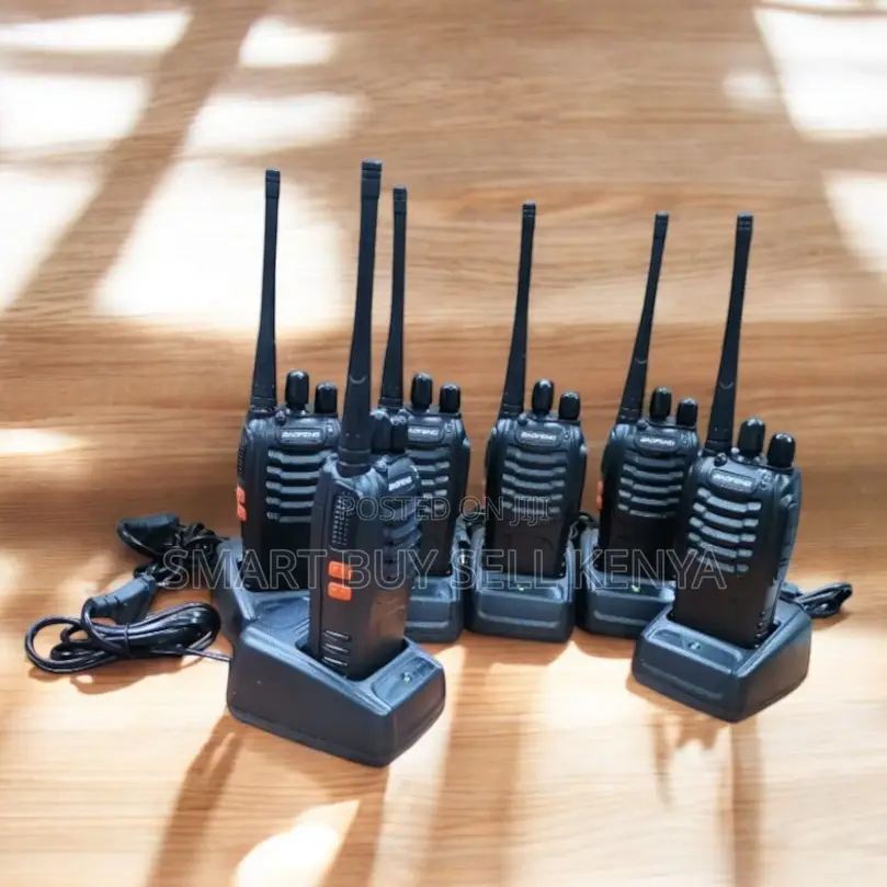 Baofeng Bf-888s 4km–5km Range 16 Channels 4g Security Walkie Talkie