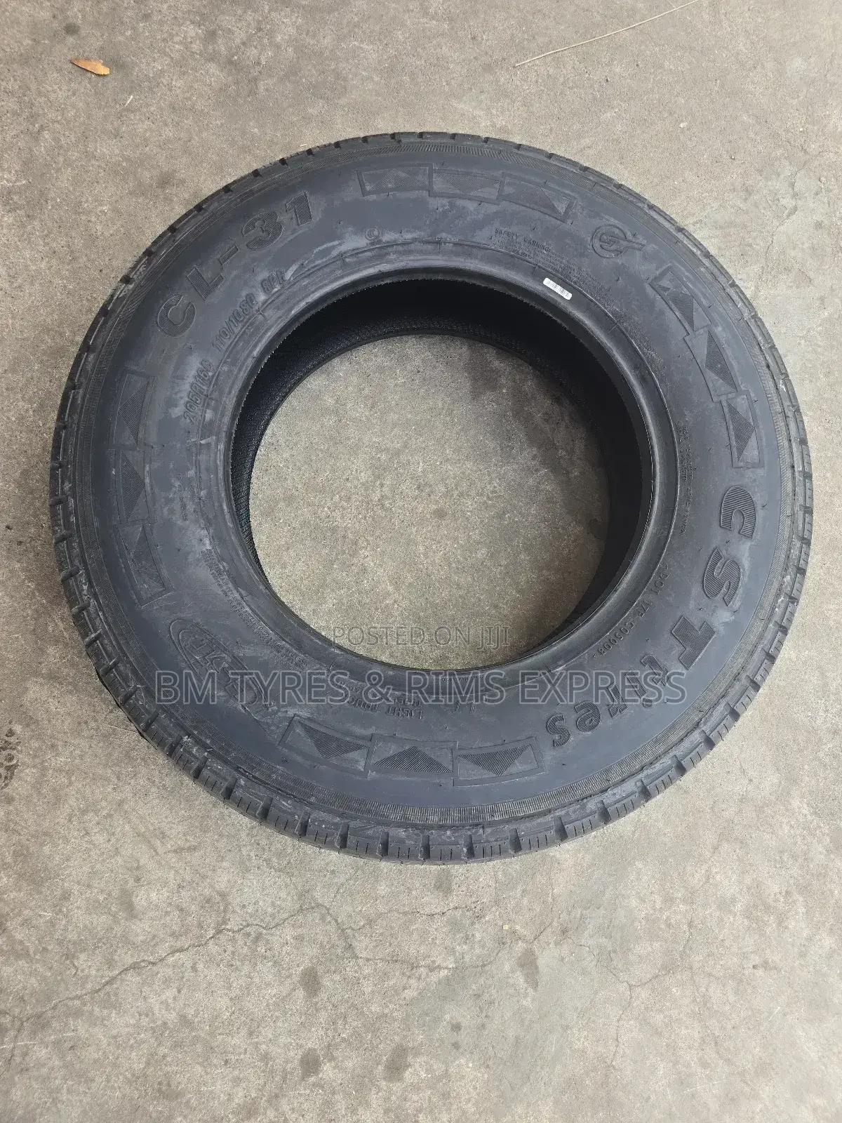 205 R16 CST Tyres (Commercial) Cl31.