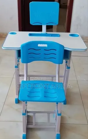 Adjustable Strong And Durable Kids Study Table With Head Lamp