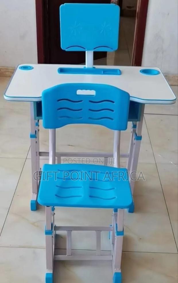 Adjustable Strong And Durable Kids Study Table With Head Lamp - main view