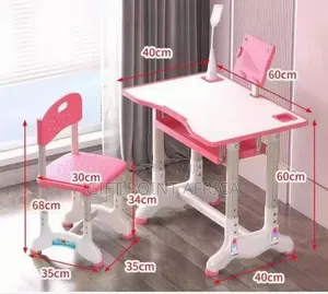 Adjustable Strong And Durable Kids Study Table With Head Lamp