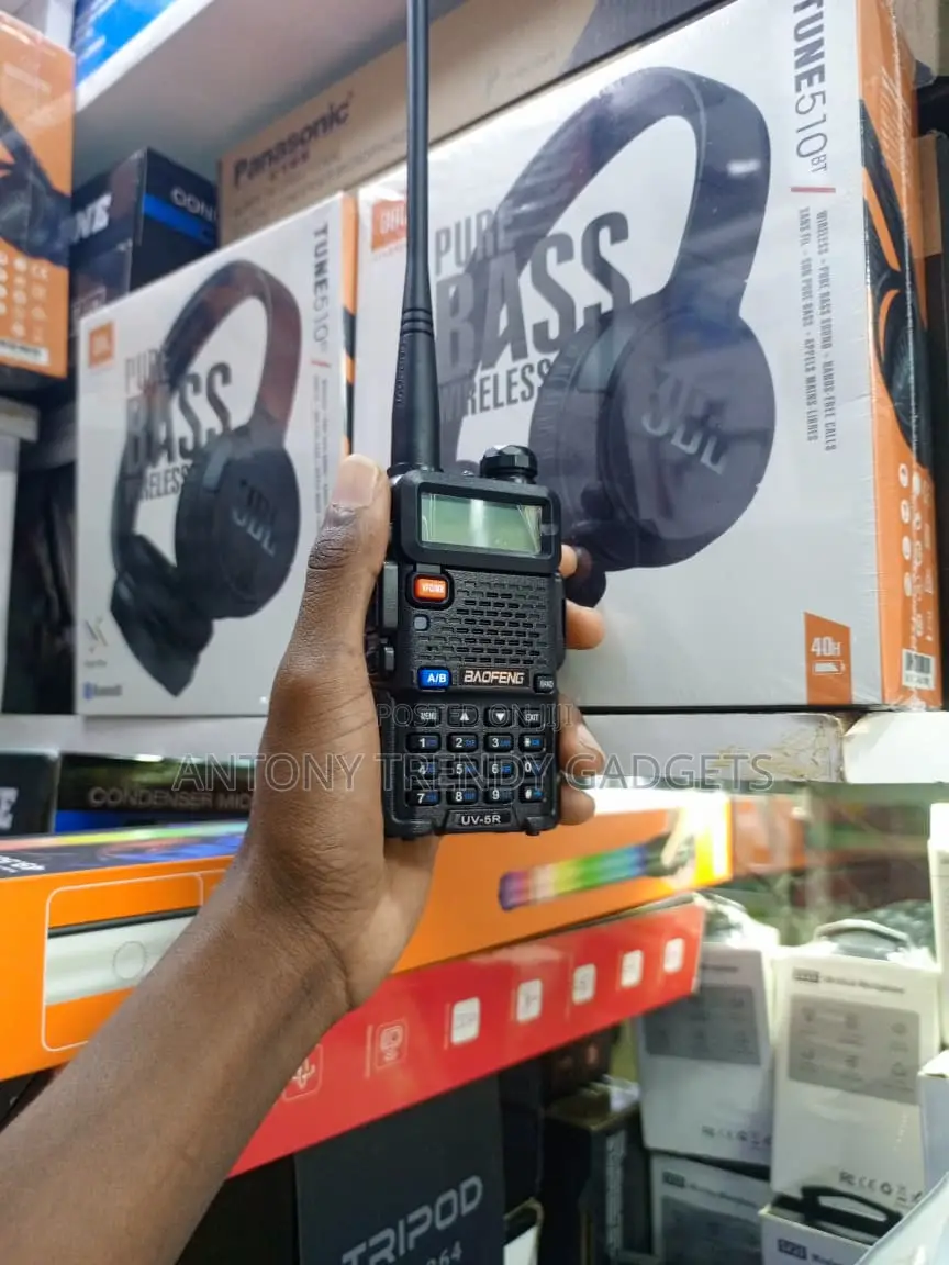 Baofeng Uv-5r Dual Band Walkie Talkie For Security Teams