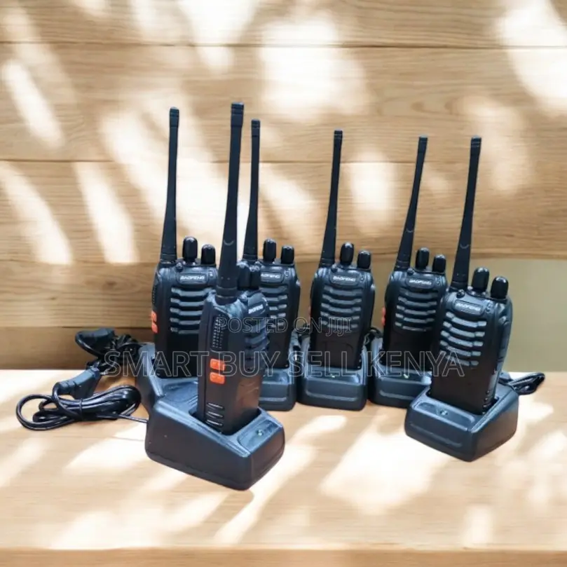 Baofeng Bf-888s 16ch 5km Distance Portable Handheld Security Set