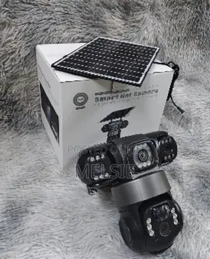 Triple Lens 4g Solar PTZ Camera Supports 4g Sim Card Connectivity