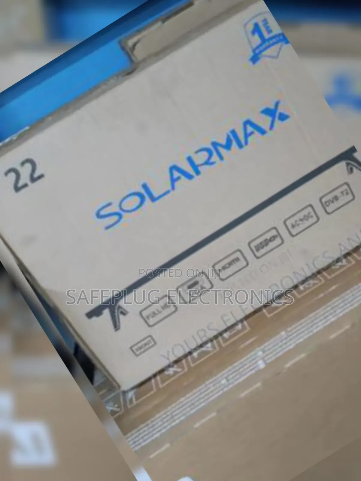 Solarmax 22" Tv With Inbuilt Decoder - No Extra Box Needed