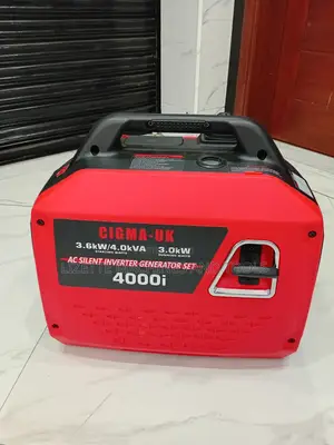 4kva, 3.6kw Cigma Uk Silent Inverter Generator 4000i