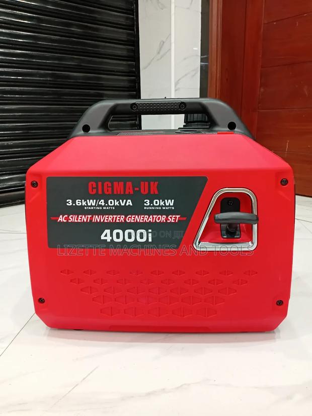 4kva, 3.6kw Cigma Uk Silent Inverter Generator 4000i - thumbnail 3