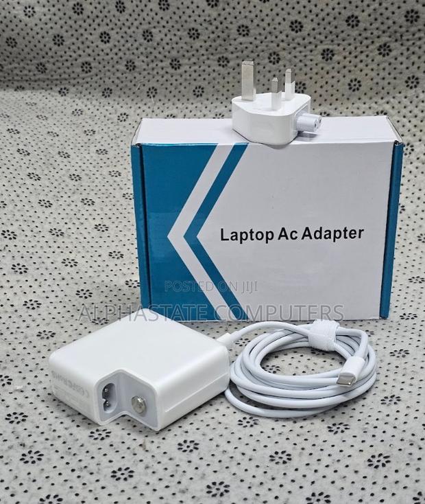 Macbook Chargre 61w Type C Charger Original Fast Charging Power Adapte