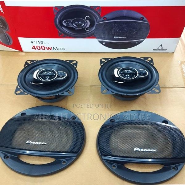 Pioneer 4" Inch 100mm 10cm 3-Way Coaxial Car Door Speakers, 400w