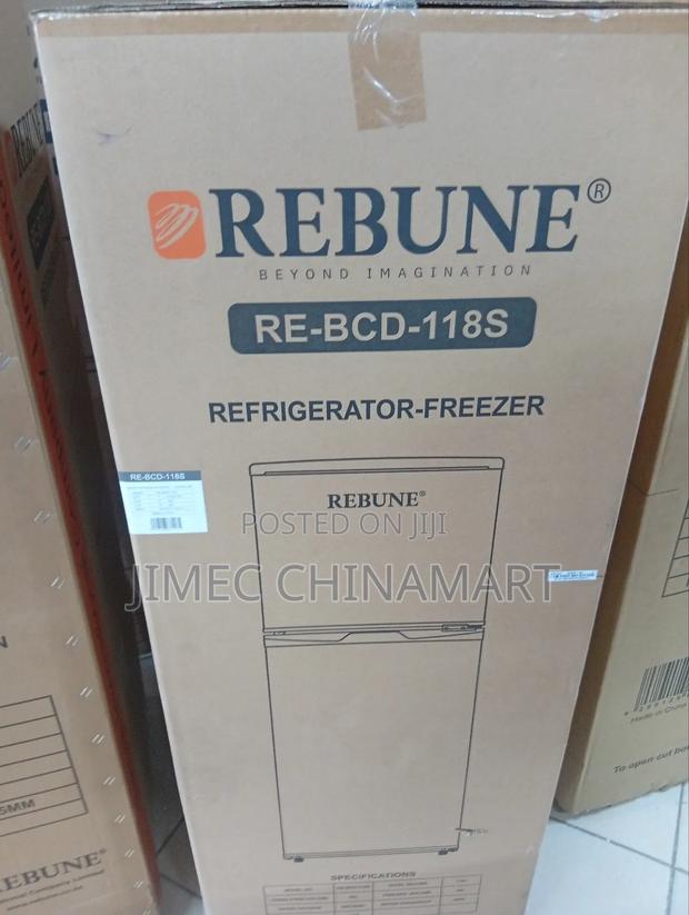 118l Silver Rebune Refrigerator - main view