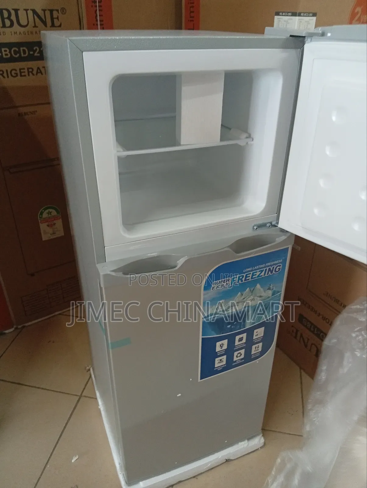118l Silver Rebune Refrigerator