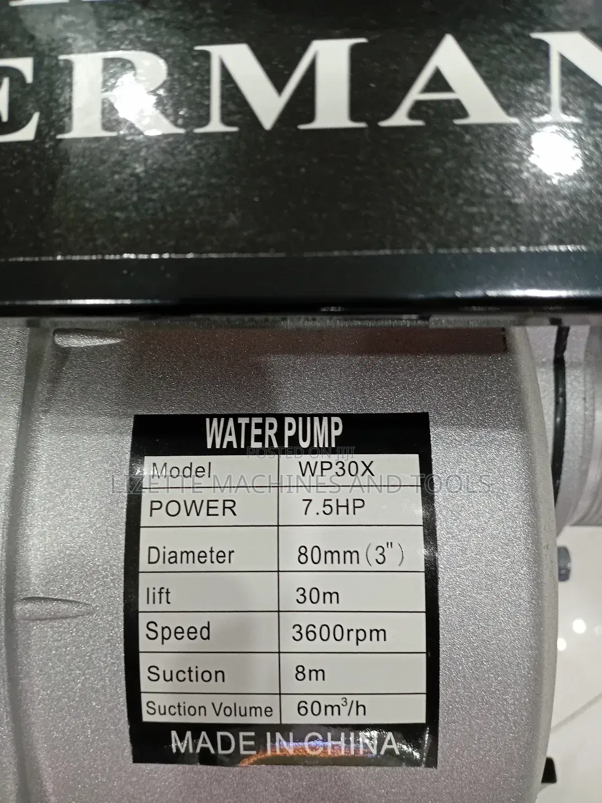 Kato Germany 3" Petrol Water Pump 7.5hp