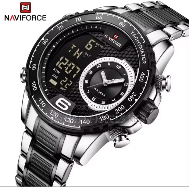 Naviforce Dual Time
➡ Metallic Strap
➡ Stainless Steel