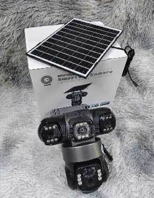 Triple Lens 4g Solar Camera Weatherproof Design for 24/7 Use