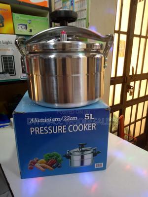 Nunix 5l Aluminum Two Handle Pressure Cooker - thumbnail 2