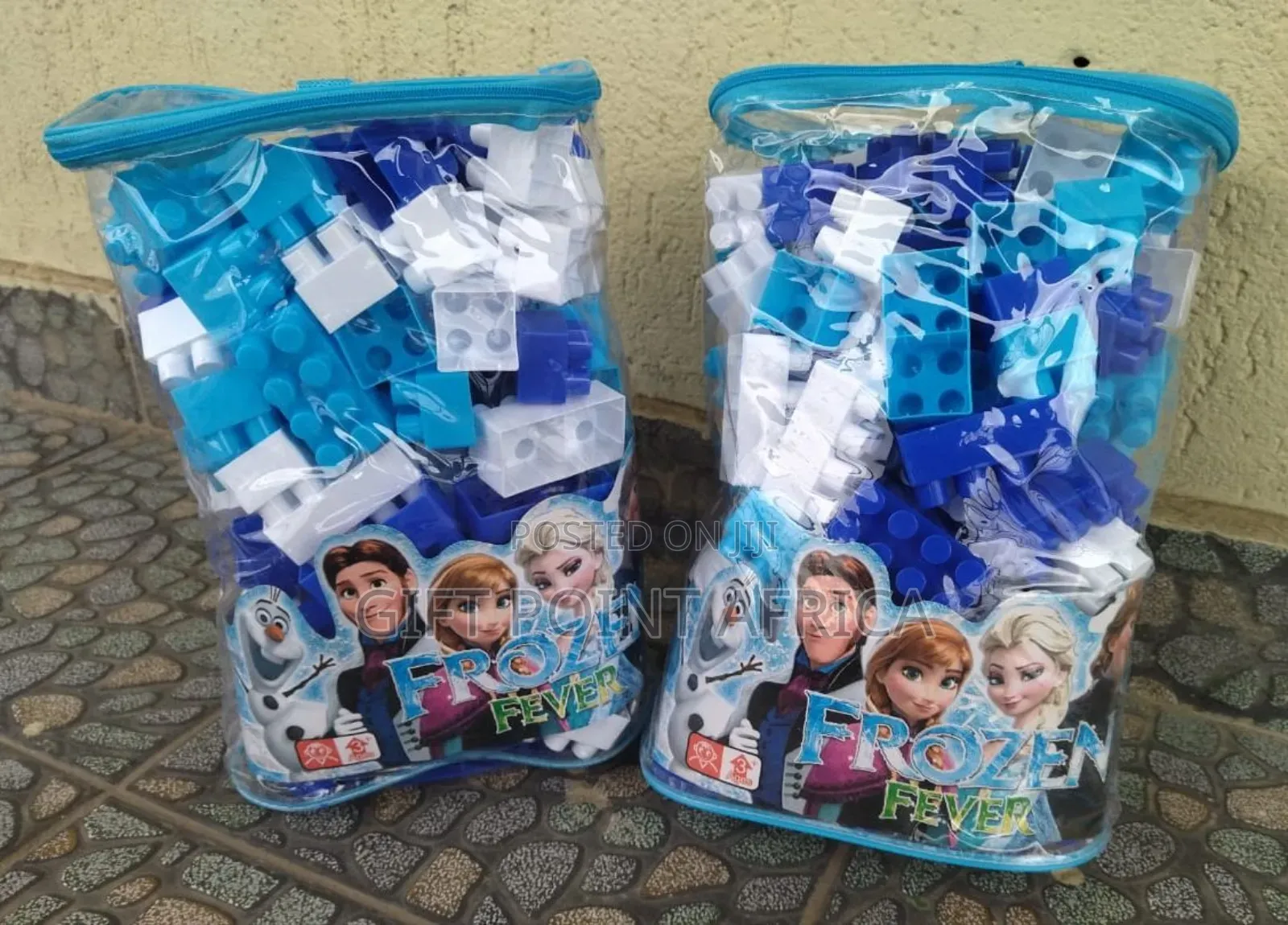 99 Pcs Frozen Themed Building Blocks For Kids