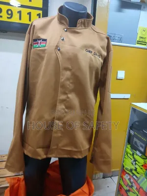 Named Brown Chef Jackets
