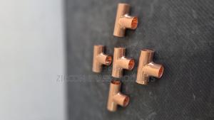 High-Quality 1/2" Copper Tee Connector - main view