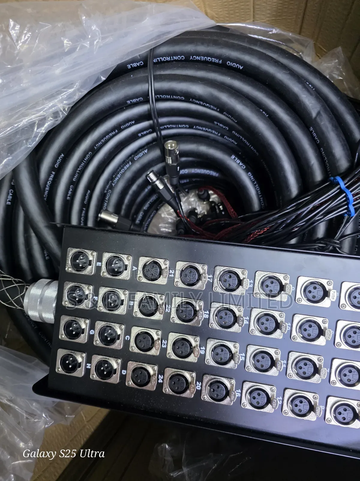 Soundking 50m 24 Channels 8 Returns Snake Cable