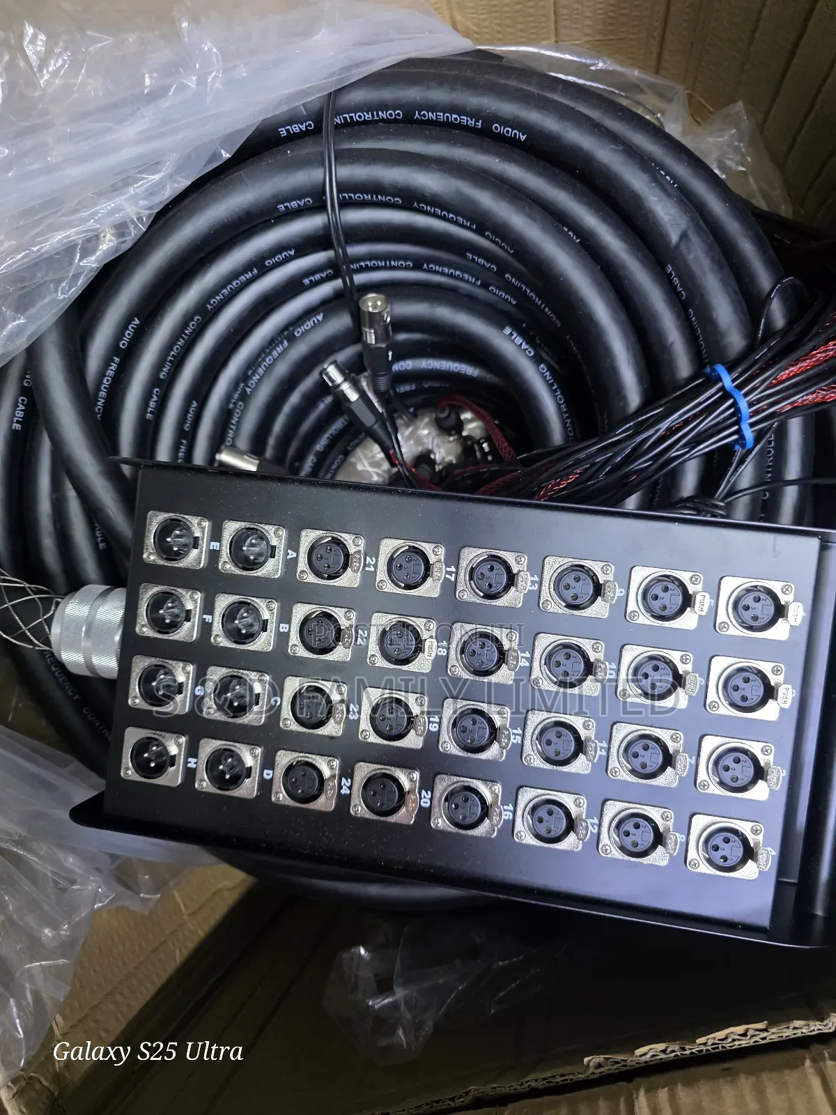 Soundking 50m 24 Channels 8 Returns Snake Cable