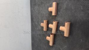 Durable 1/2" Copper Tee for Reliable Joints - main view