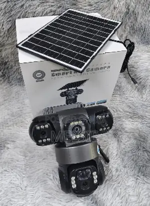 Intelligent Motion Detection Alerts Triple Lens 4g Solar Camera