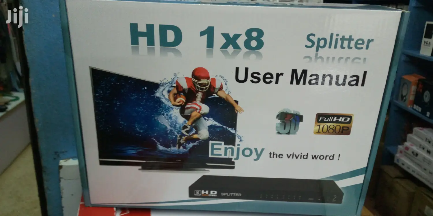 HD Splitter 1X8 User Manual 1080