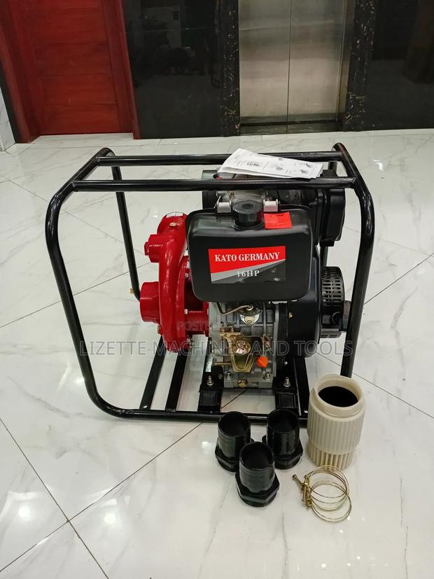 Kato Germany 16hp High Pressure Diesel Water Pump 3"