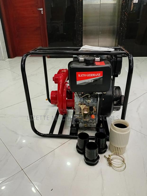 Kato Germany 16hp High Pressure Diesel Water Pump 3" - thumbnail 2