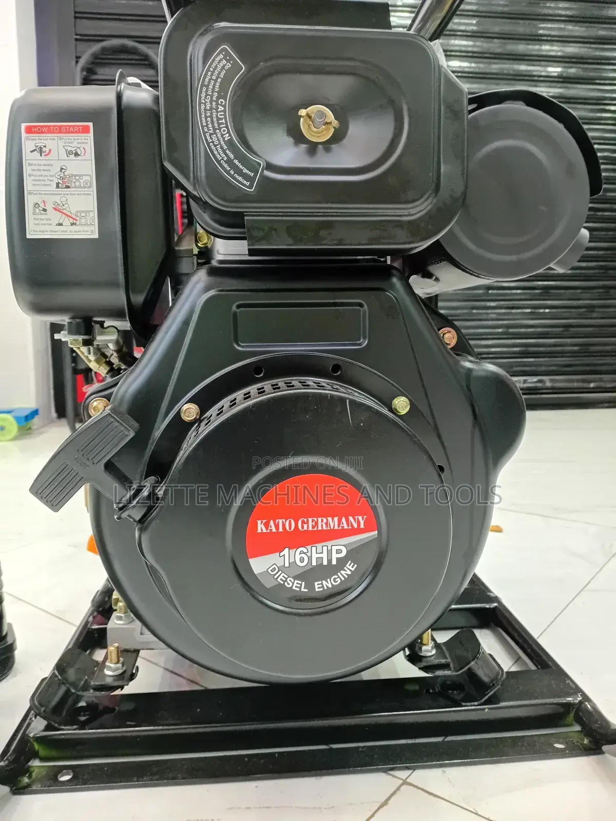 Kato Germany 16hp High Pressure Diesel Water Pump 3"