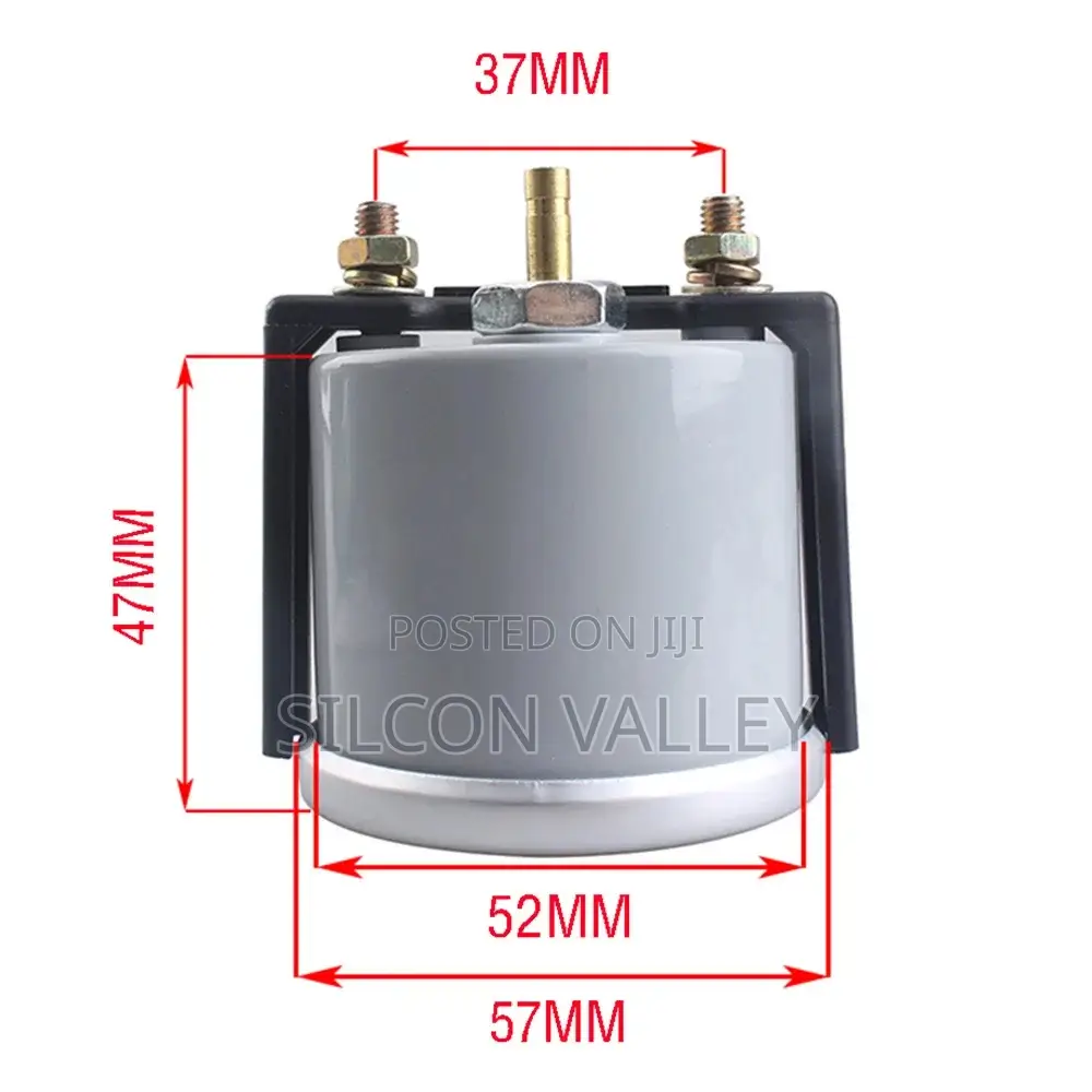 2'' 52mm Universal Smoke Lens Voltmeter 8-16v Voltage Gauge Car Meter