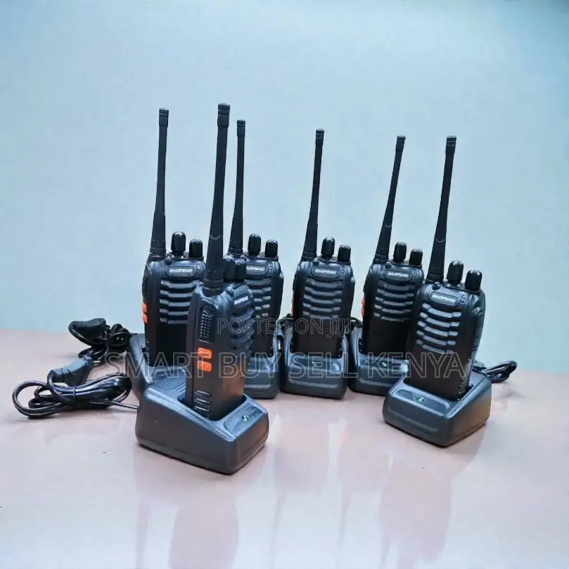 Baofeng Bf-888s Long-Range 5km 16ch Walkie Talkie With Battery