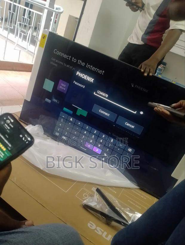 New Hisense 55inch Q6 Series Smart Qled Tv - main view