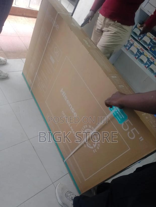 New Hisense 55inch Q6 Series Smart Qled Tv - thumbnail 2