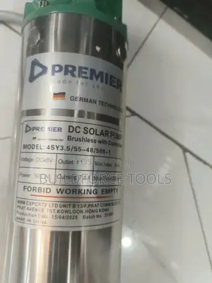 Premier Dc Solar Submersible Water Pump
