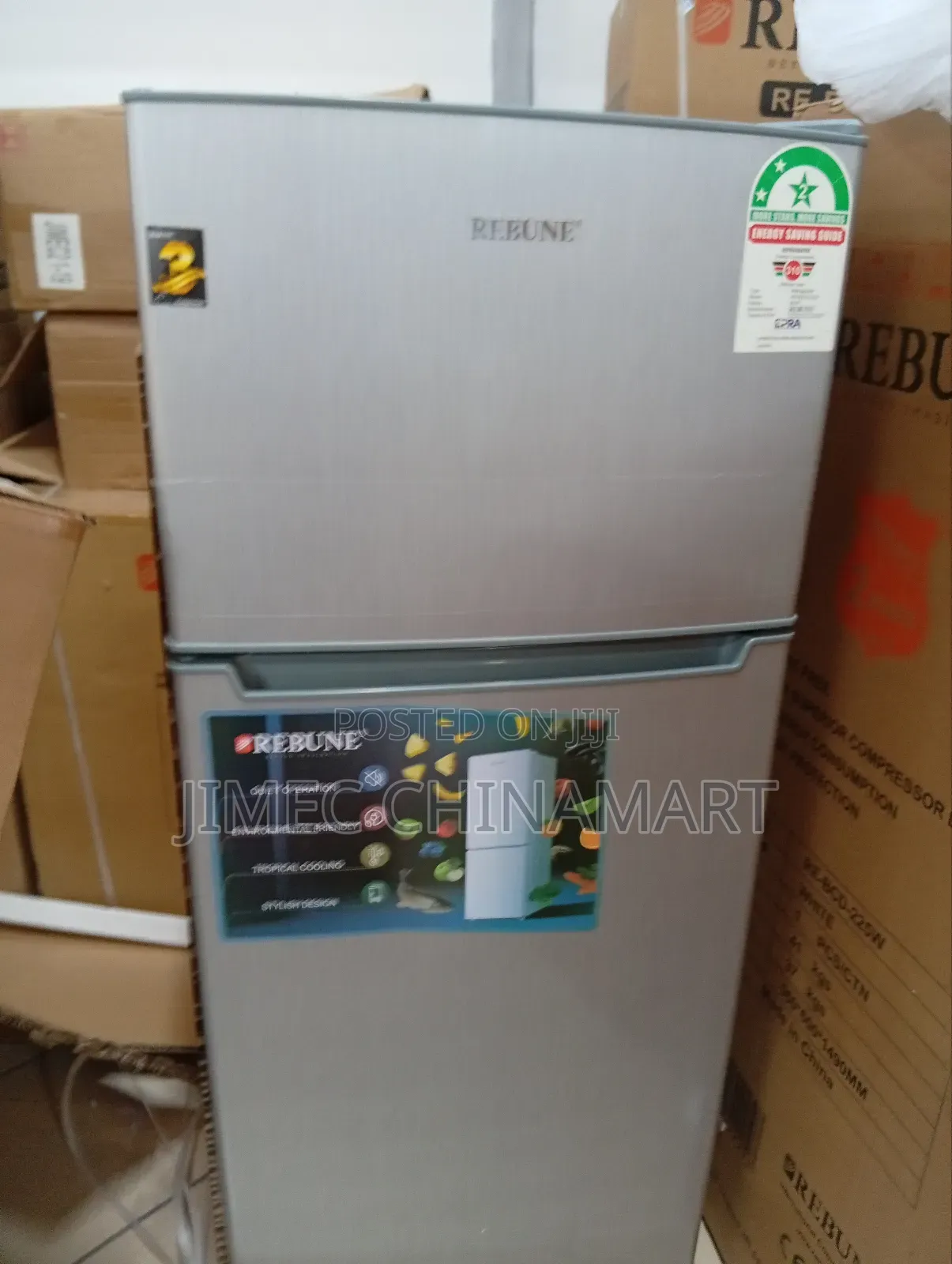 208l Silver Rebune Refrigerator