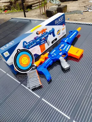 Blast Soft Bullet Toy Gun - Long Distance Shooting  For Kids