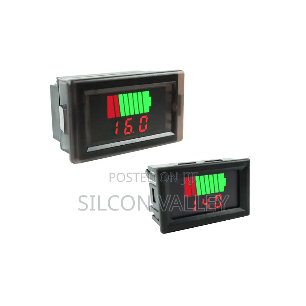 12v Car Lead Acid Battery Capacity Indicator Voltmeter