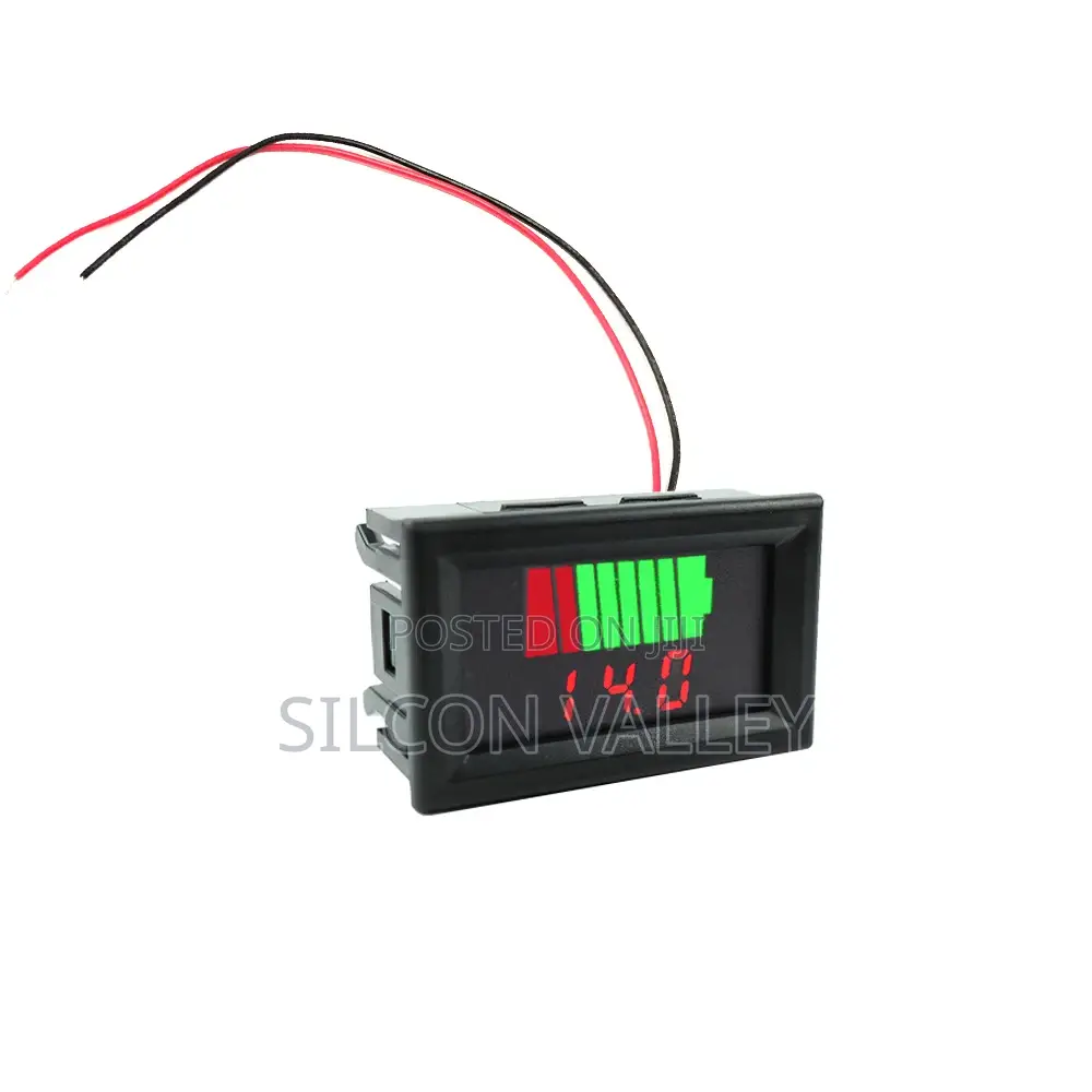 12v Car Lead Acid Battery Capacity Indicator Voltmeter