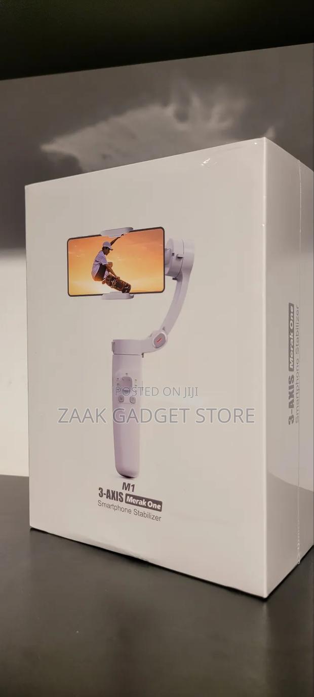 M1 Foldable 3-Axis Gimbal Stabilizer With Facetracking and Time-Lapse - thumbnail 3