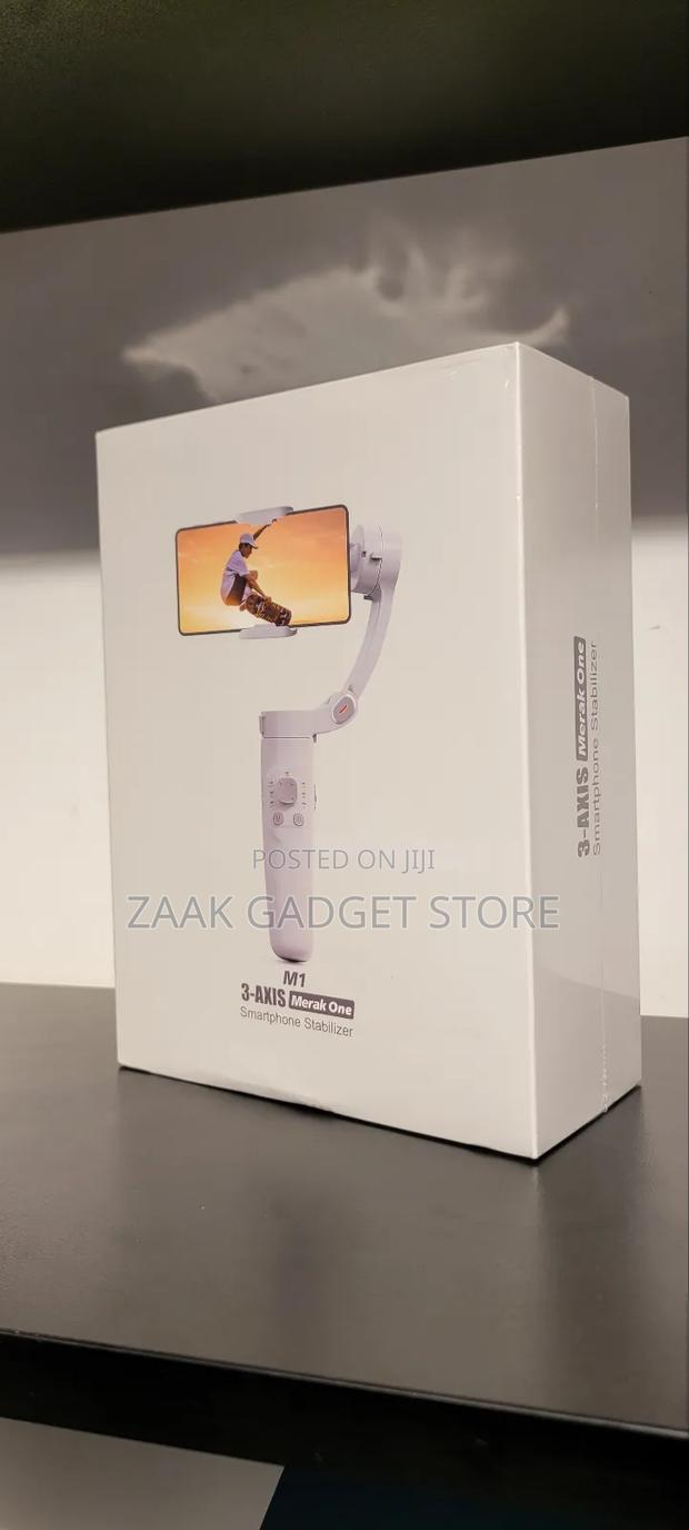 M1 Foldable 3-Axis Gimbal Stabilizer With Facetracking and Time-Lapse - thumbnail 4