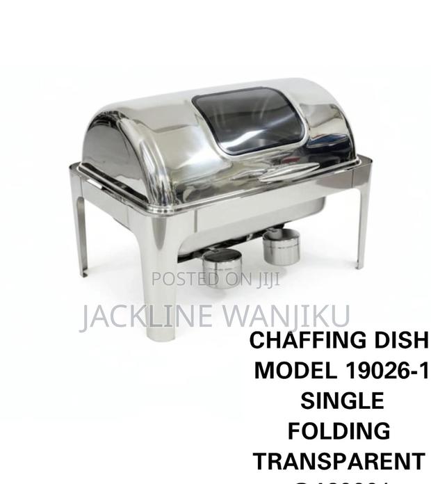 New Chaffing Dish / Folding Transparent Chaffing Dish - main view