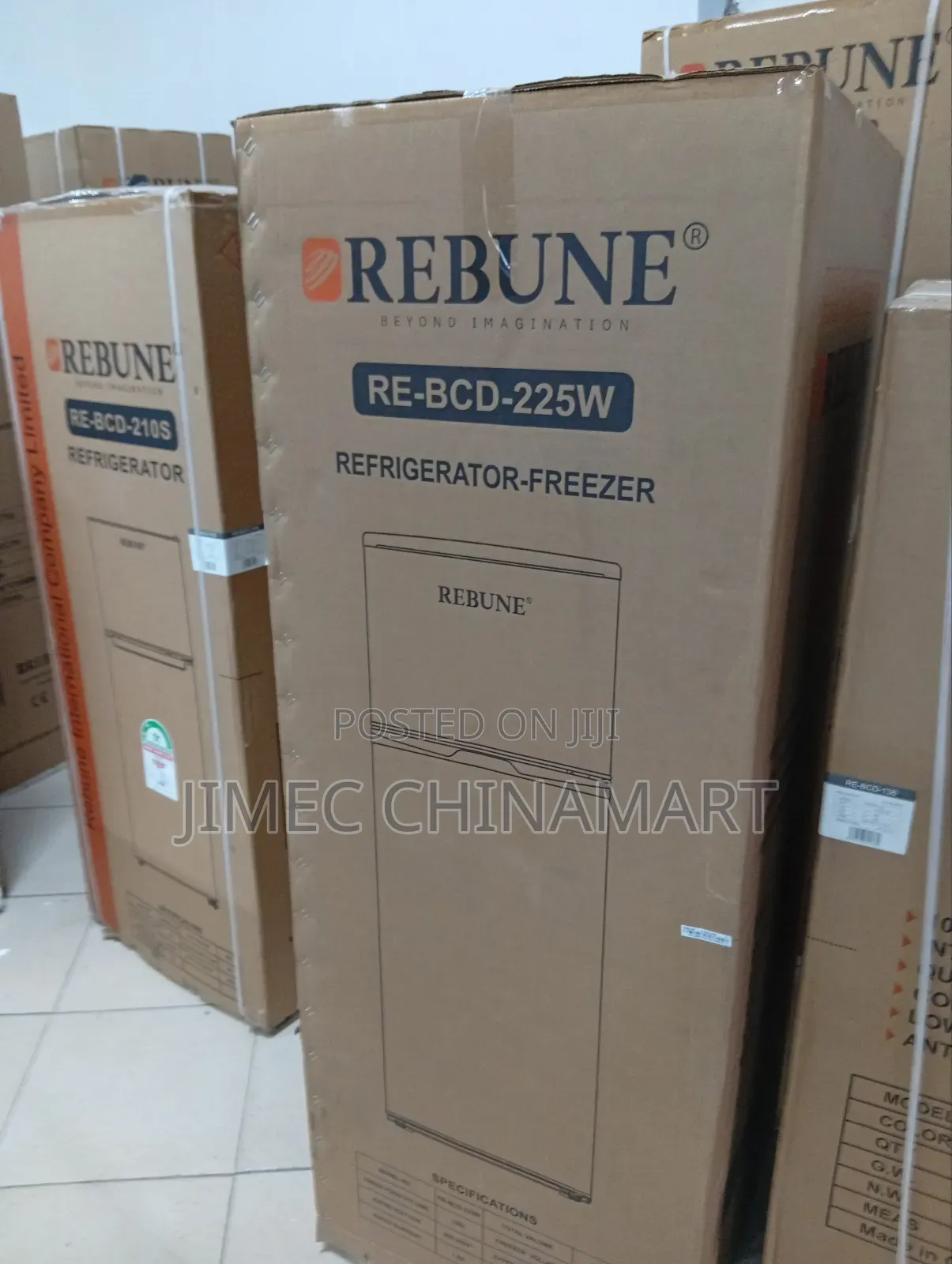 208l White Rebune Refrigerator