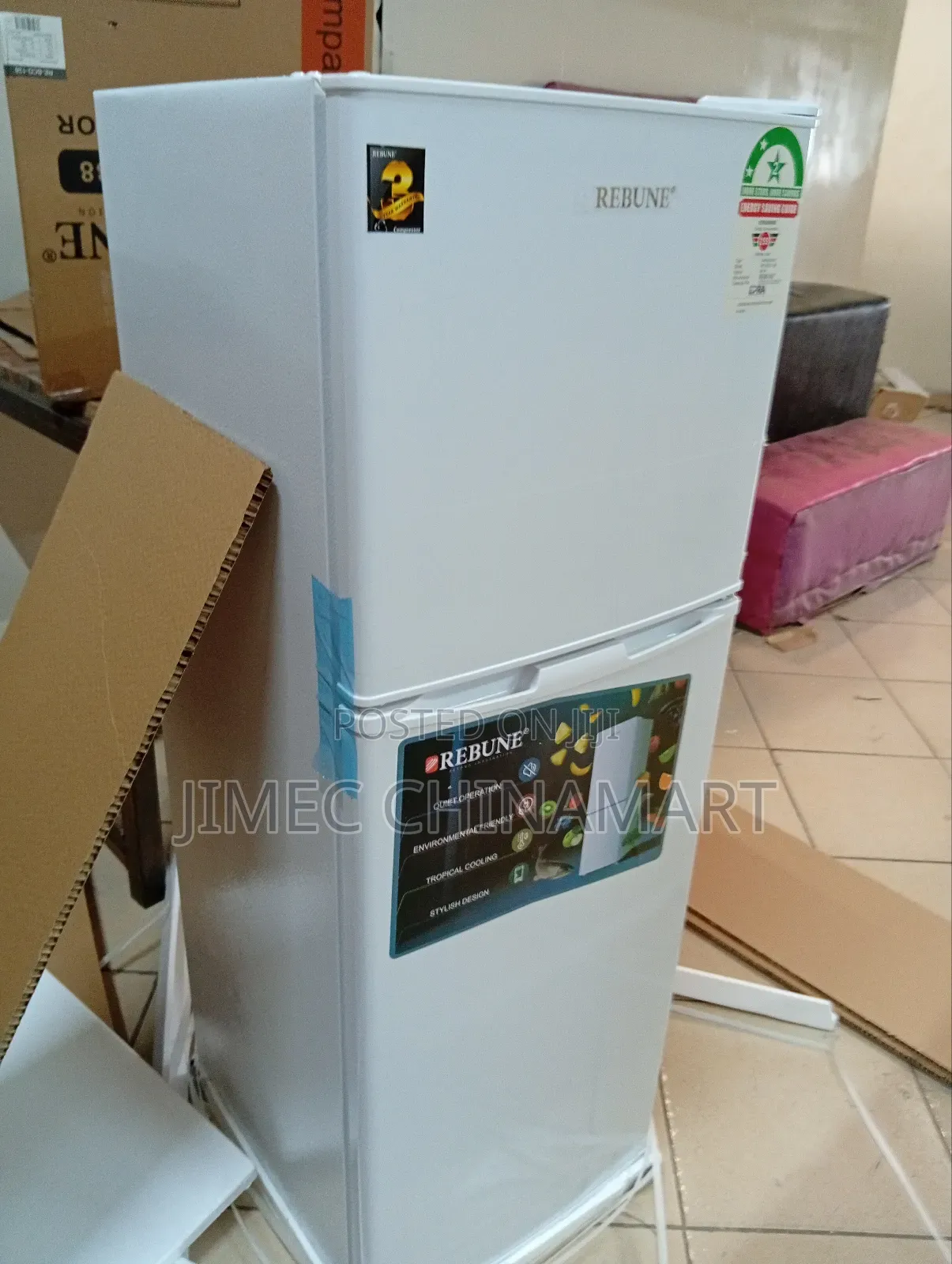 136l White Rebune Refrigerator