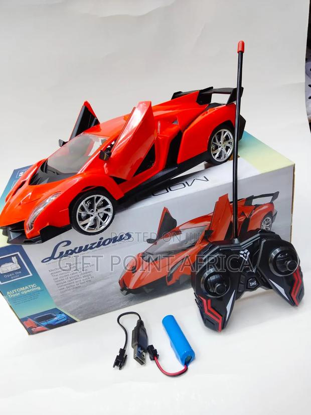 Remote Controlled Rechargeable Lamborghini Car For Kids - thumbnail 3