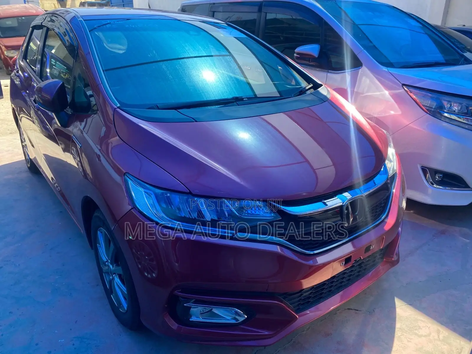 Honda Fit 2018 Red