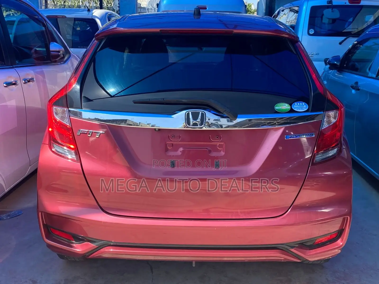 Honda Fit 2018 Red