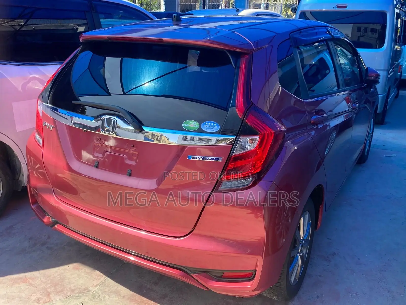 Honda Fit 2018 Red