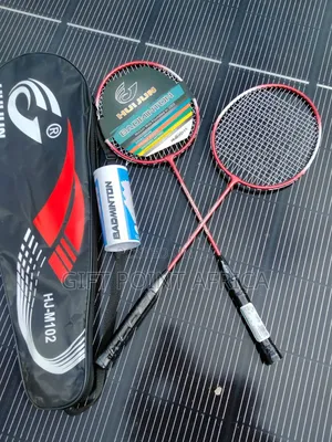 Badminton Rackets With Three Shuttlecocks &Free Bag