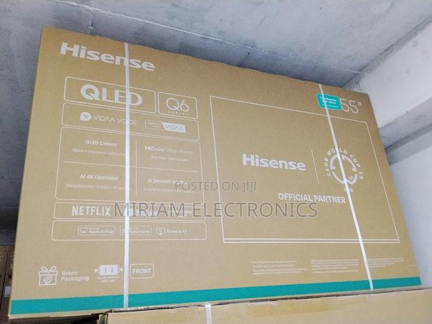 Hisense 55" Qled Smart Tv